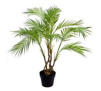 Leaf 90Cm Artificial Areca Palm Plant Twisted Detail Trunk