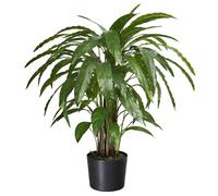 Leaf 90cm Artificial Calathea Plant Dark Green Leaf Green