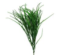 Leaf 90cm Artificial Grass Stem Spray - 100cm - Green - 100cm