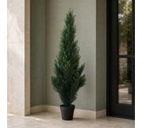 Leaf 90Cm Uv Artificial Cedar Cypress Topiary Uv Resistant