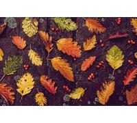 Leaf and fruit lightly spread-4000-Piece Wooden Puzzle Game for 14 years+