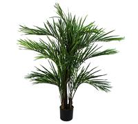 Leaf Areca Palm Artificial Tree 130cm - Realistic plant by Botanik in Green Leaf Green