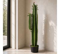 LeafDesign Artificial Cactus – Premium 100 cm – with pot