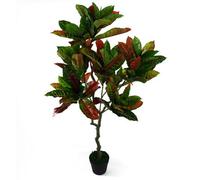 130cm Artificial Codiaeum Multicoloured House Plant