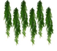 Leaf Artificial 6 X 100Cm Hanging String Of Pearls Fern Plant Light Green