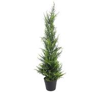 Leaf Artificial Cedar Cypress Confier Trees, Green, 80cm