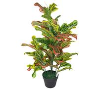 Leaf Artificial Codiaeum Multicoloured House Plant, 90cm