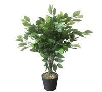 Leaf 60Cm Artificial Ficus Tree / Plant - Large Bushy Shape, Green