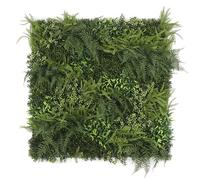 Leaf Artificial Green Wall Foliage Panels UK, 100cm Natural Fern Fire Resistant