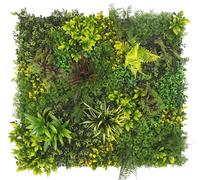 Leaf Artificial Green Wall Panels UK, 100cm Spring Foliage UV, 100 cm