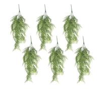 Leaf Artificial Hanging Plants Multipacks Fire Resistant UV Resistant, 6 X 82cm Button Fern