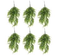 Leaf Artificial Hanging Plants Multipacks Fire Resistant UV Resistant, 6 X 85cm Green Pothos
