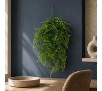Leaf Artificial Hanging Uv And Fire Resistant Green Pothos Plant 85Cm