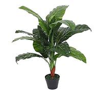 Leaf Artificial Large Leaves Tropical Plants, Colocasia, 105cm