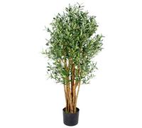 Leaf Artificial Olive Tree Plant Premium 125Cm Luxury Olive Realistic House Plants Botanik