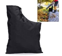 Leaf Blower Vacuum Bag Replacement - Large Capacity Waterproof Oxford Cloth Leaf Collection Bag for Garden Lawn Vacuum, Leaf Shredder & Yard Cleaner Accessories (Black)