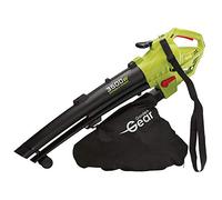 Leaf Blower Vacuum & Shredder Mulcher, Electric 3 in 1, Variable Speed with Large 45L Capacity Collection Bag, 10:1 Shredding Ratio, 10m Cable, 3500W