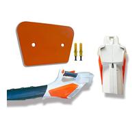 Leaf Blower Wall Mount for Stihl BGA 57 - Cordless Blower Holder Storage Hook Bracket with Hardware (Only Compatible with Model BGA 57) (Orange)