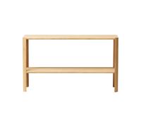 Leaf Bookcase 1x2 White Oiled Oak