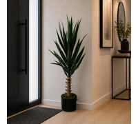 Leaf Botanik 120Cm Green Artificial Palm Tree