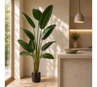 Leaf Botanik 150Cm Green Artificial Palm Tree Uv