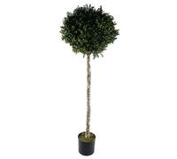 Leaf Buxus Ball Artificial Tree Uv Resistant Outdoor Topiary 140Cm Botanik