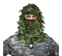 Leaf Camouflage Face Cover - Breathable Ghillie Head Cover | Outdoor Ćamo