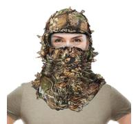 Leaf Camouflage Face Cover - Breathable Ghillie Head Cover | Outdoor Ćamo