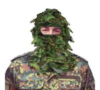 Leaf Camouflage Head,Camouflage Leafy Hat Ghillie Face - Full Camo Face Accessories for Hunting, Camping, Outdoor Game