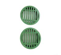 Leaf Catcher for Downpipe 3-4 Inch Robust (3-inch - Green - A)