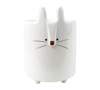 Leaf Ceramic Animal Planters, Rabbit