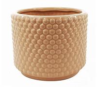 Leaf Ceramic Planters, 12.5cm Dusty Pink