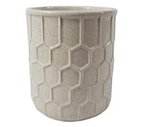 Leaf Ceramic Planters, Honeycomb, 14 x 14 x 16cm