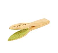 Leaf Cleaning Tongs Plant Cleaning Brushes Double-Sided Leaf Shaped Dust Remover and Sweeper Leaf Lint Cleaning Clip Reusable Plant Cleaner Plant Dusting Gloves with Wood Handle Leaf Cleaning Tools