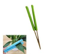 Leaf Cleaning Tongs with Removable Sleeve, Portable Double-Sided Plant Cleaner Brushes Household Cleaning Tool, Washable Reusable Microfiber Cleaner for House Plants