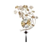 Leaf Clock Wall Clock Living Room Home Fashion Personality Creative Wall Clock Modern Minimalist Decoration