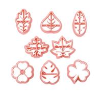 Leaf Cookie Cutter | 5.51 Inches Cutters | Leaves Cookie Cutter Set | Food-Grade Washable Baking and Crafting Mold Tools for Fondant Pancake Fudge Brownie or Clay Use