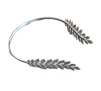 Leaf Crown for Women Fashion Luxury Metal Back-worn Leaf Fairy Crown Decorative Tiara for Wedding Cosplay Costume Party Fairy