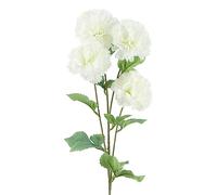 Leaf Design Artificial Carnation Flowers