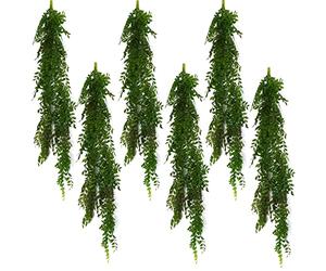 Leaf Design Artificial Hanging Plants Multipack