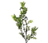 Leaf Design Artificial Single Flowers, 70cm Nandina Foliage