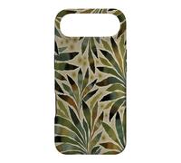 Leaf Design Fern Abstract Nature Pattern Moss Green Case for iPhone Air