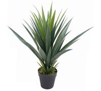 60cm Artificial Tropical Agave Succulent Yukka Style Green Plant Leaf Green One Size