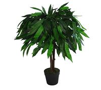 80cm Tall Large Artificial Mango Tree Plant Leaf Green One Size