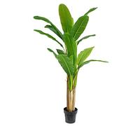 180cm Artificial Banana Tree Tropical Plant Leaf Green One Size
