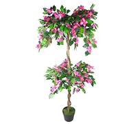 Leaf Design UK Realistic Artificial Blossom Tree, Silk, Pink, 140cm