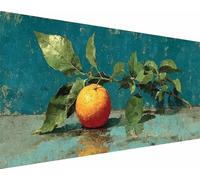 Leaf Diamond Art Kits Adults, Diamond Painting Fruit Crystal Art Kits for Kids Beginners, 5D Full Drill Square Gem Dots Rhinestone Embroidery Paintings Crafts Picture, Hobbies for Women 60x120cm p1-6z