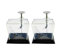 Leaf Electroscope Foil Electroscope Physical Labs Physics Equipment Instrument for Labs Educational Physics Gadgets