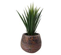 Leaf Large Composite Planter Brown / Black, Brown