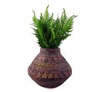 Leaf Design 30cm x 40cm Aztec Rustic Large Planter